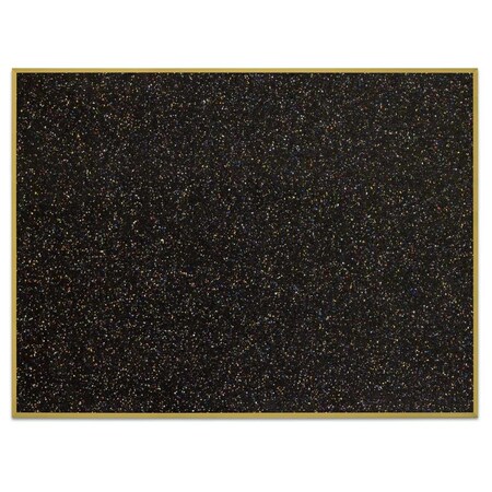 United Visual Products Sliding Door Indoor Enclosed Corkboard, 9 UV9012ACS-SATIN-BLSPRU